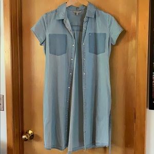 Girls Calvin Klein Jean dress XLG brand new